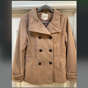 Tan Thread & Supply Pea Coat